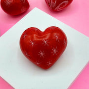 Soapstone Large Heart Stars