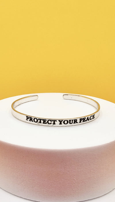 Protect Your Peace Cuff