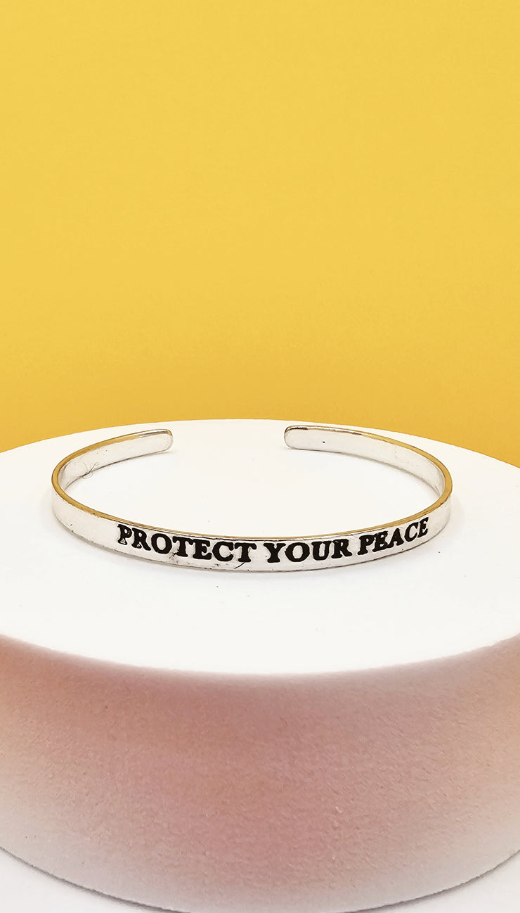 Protect Your Peace Cuff