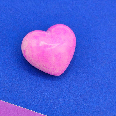 Soapstone Heart Light Pink