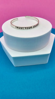 Trust Your Journey Cuff